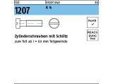 1000 x Zylinderschrauben ISO 1207 M2 x 10 Edelstahl A4