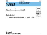 200 x Tellerfedern EN 16983 Edelstahl 31,5x16,3x2 -...