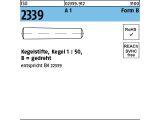 25 x Kegelstifte ISO 2339 B 5 x 24 Edelstahl A1